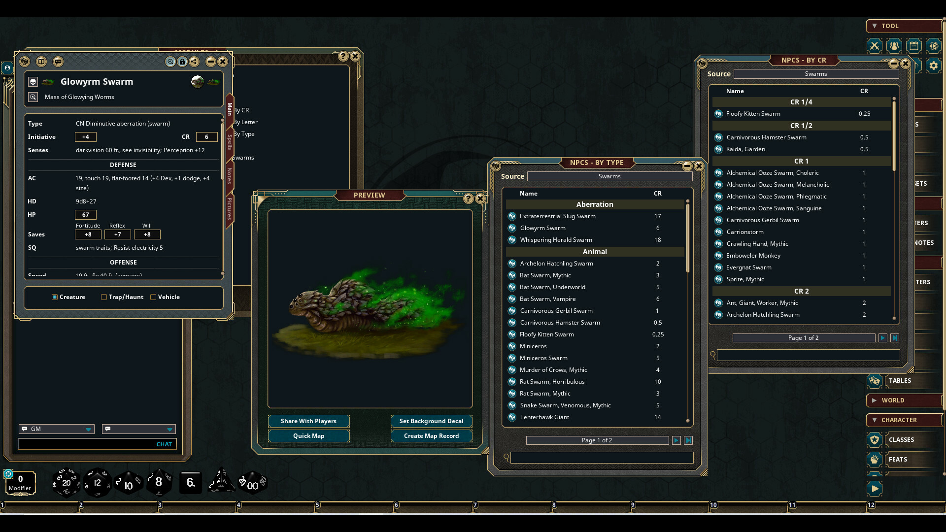 Fantasy Grounds - Swarms screenshot 5