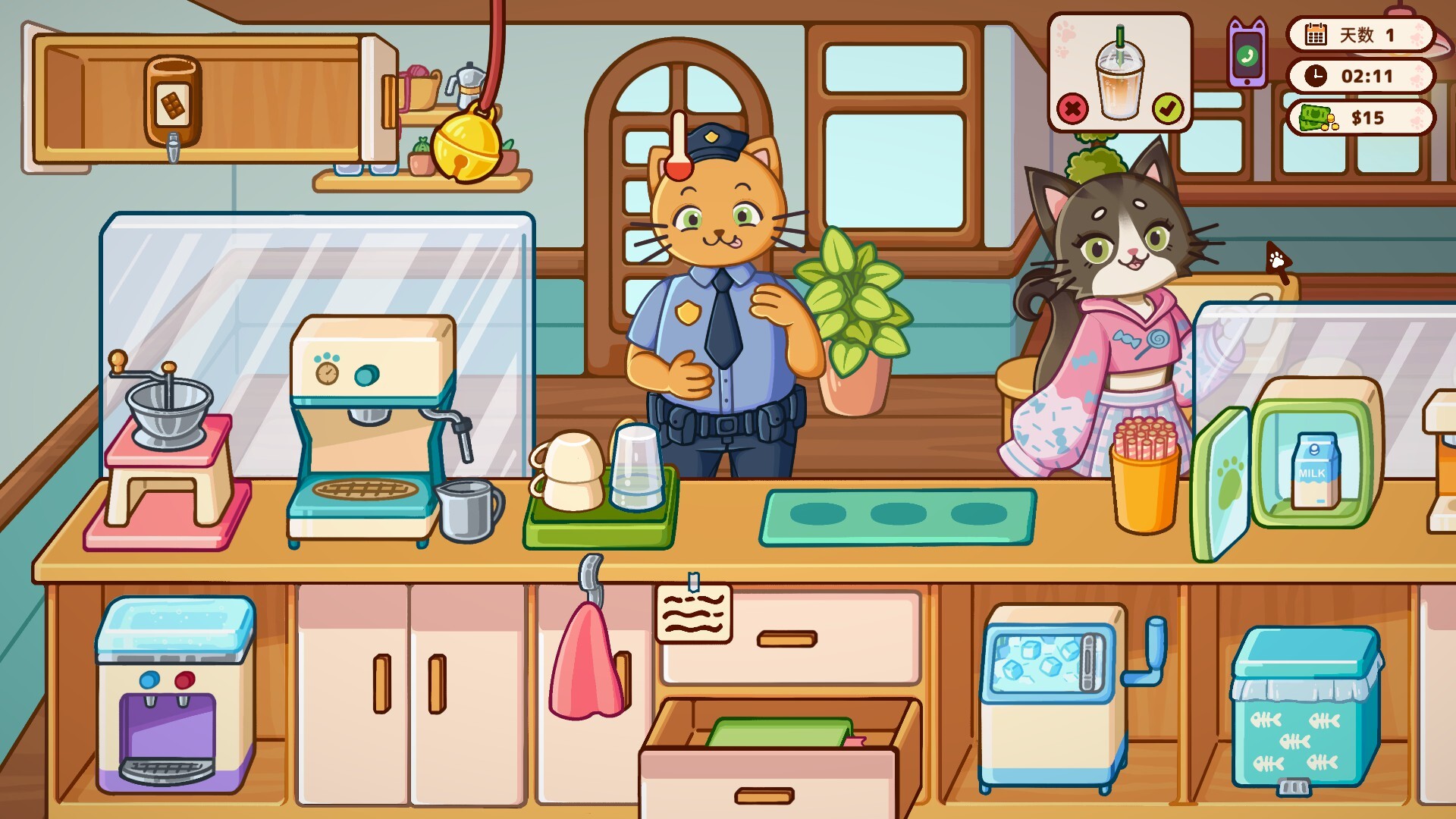 Steam：にゃんこスイーツカフェ