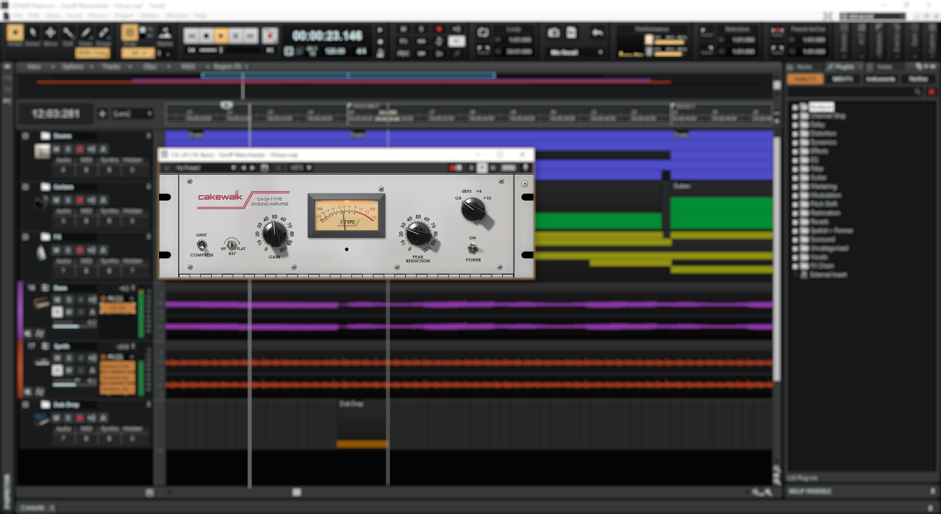 CA-2A T-Type Leveling Amplifier screenshot 2