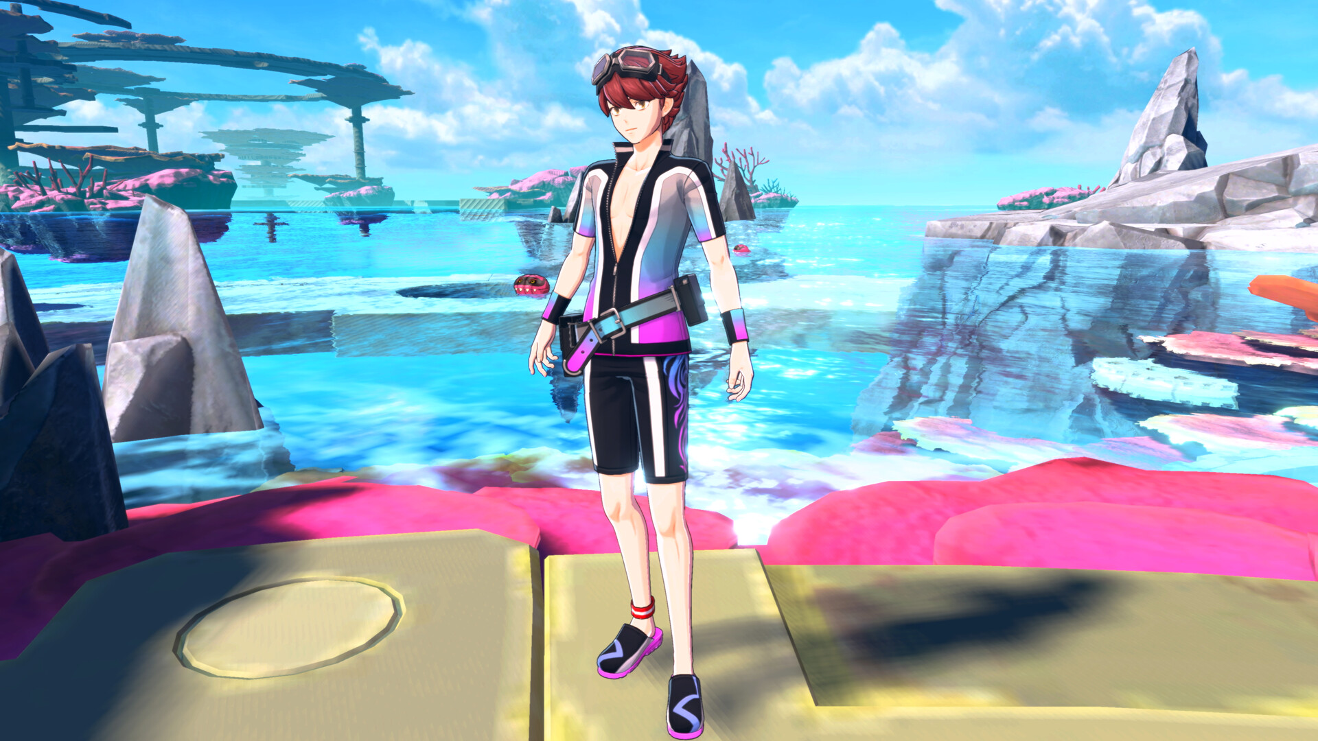 Digimon Story Time Stranger - Costume Swimwear Set screenshot 1