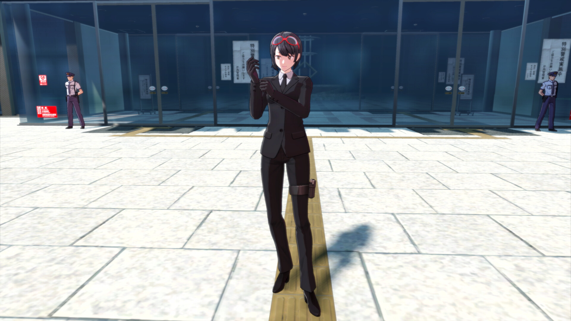 Digimon Story Time Stranger -  Costume Public Safety Suit & Special Supplies Set screenshot 2