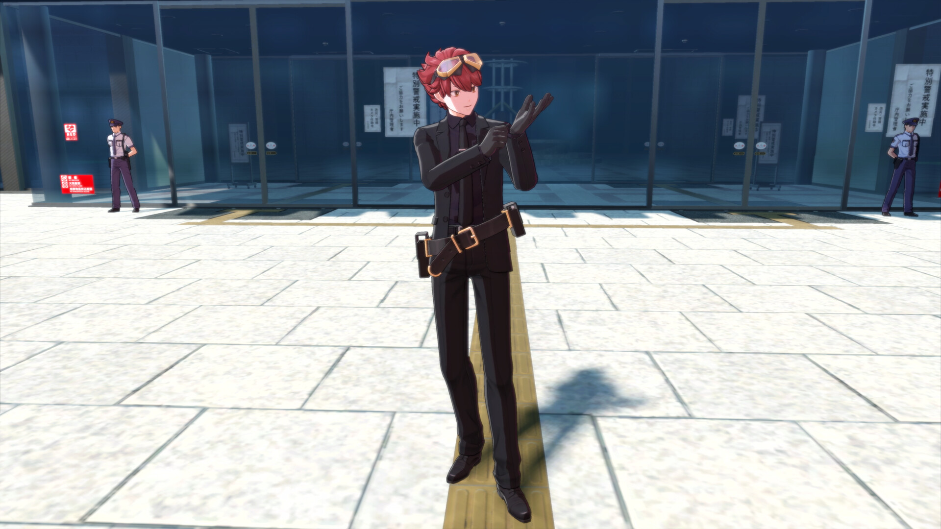 Digimon Story Time Stranger -  Costume Public Safety Suit & Special Supplies Set screenshot 1