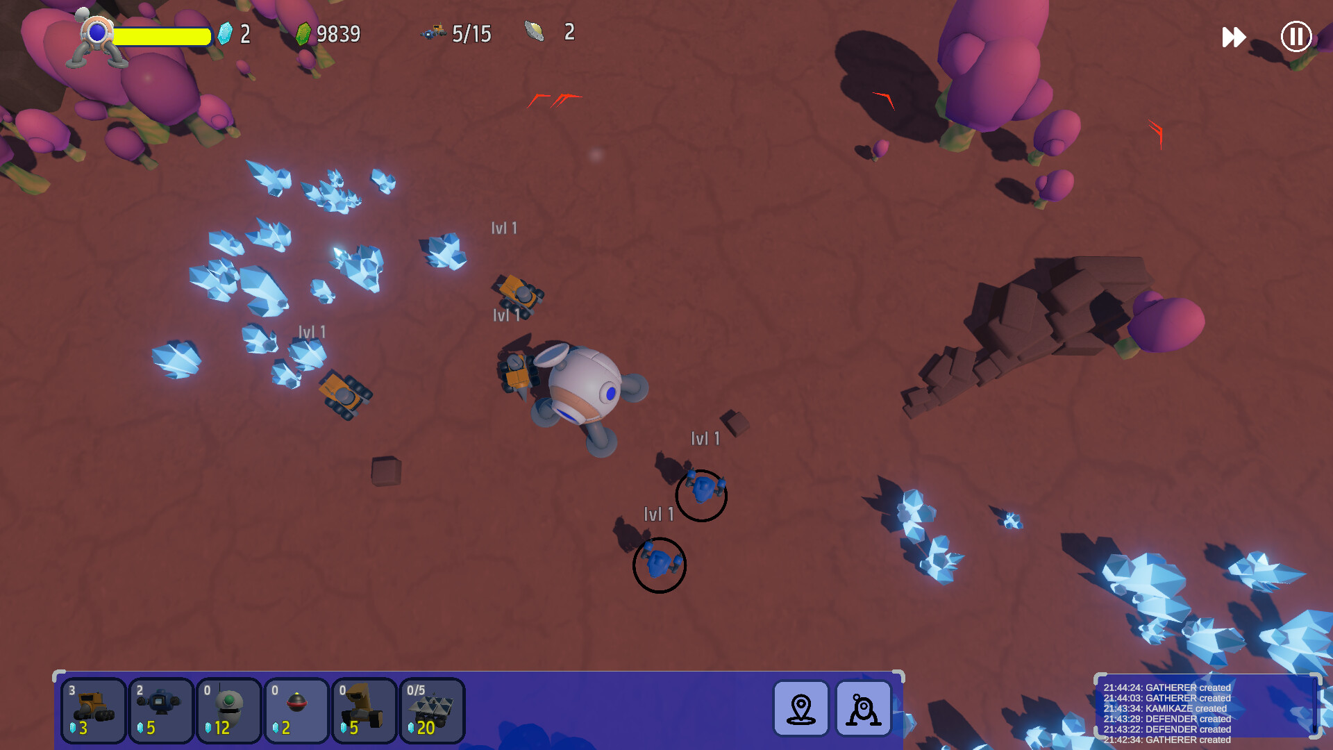 Space Base Defense screenshot 2