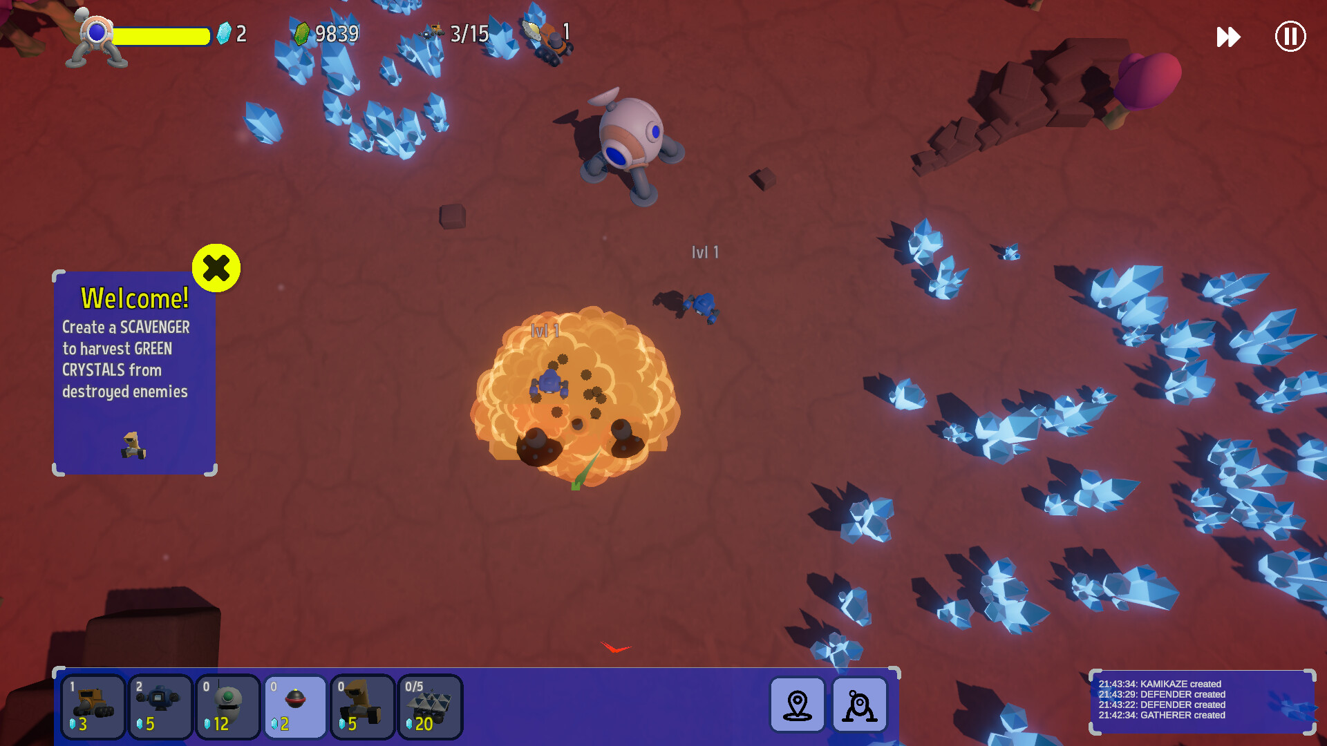 Space Base Defense screenshot 1