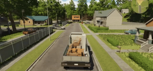Load your belongings into the truck and hit the road
