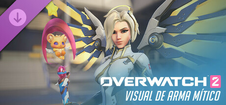 Overwatch® 2: Oferta de Visual de Arma Mítico Completo da Mercy