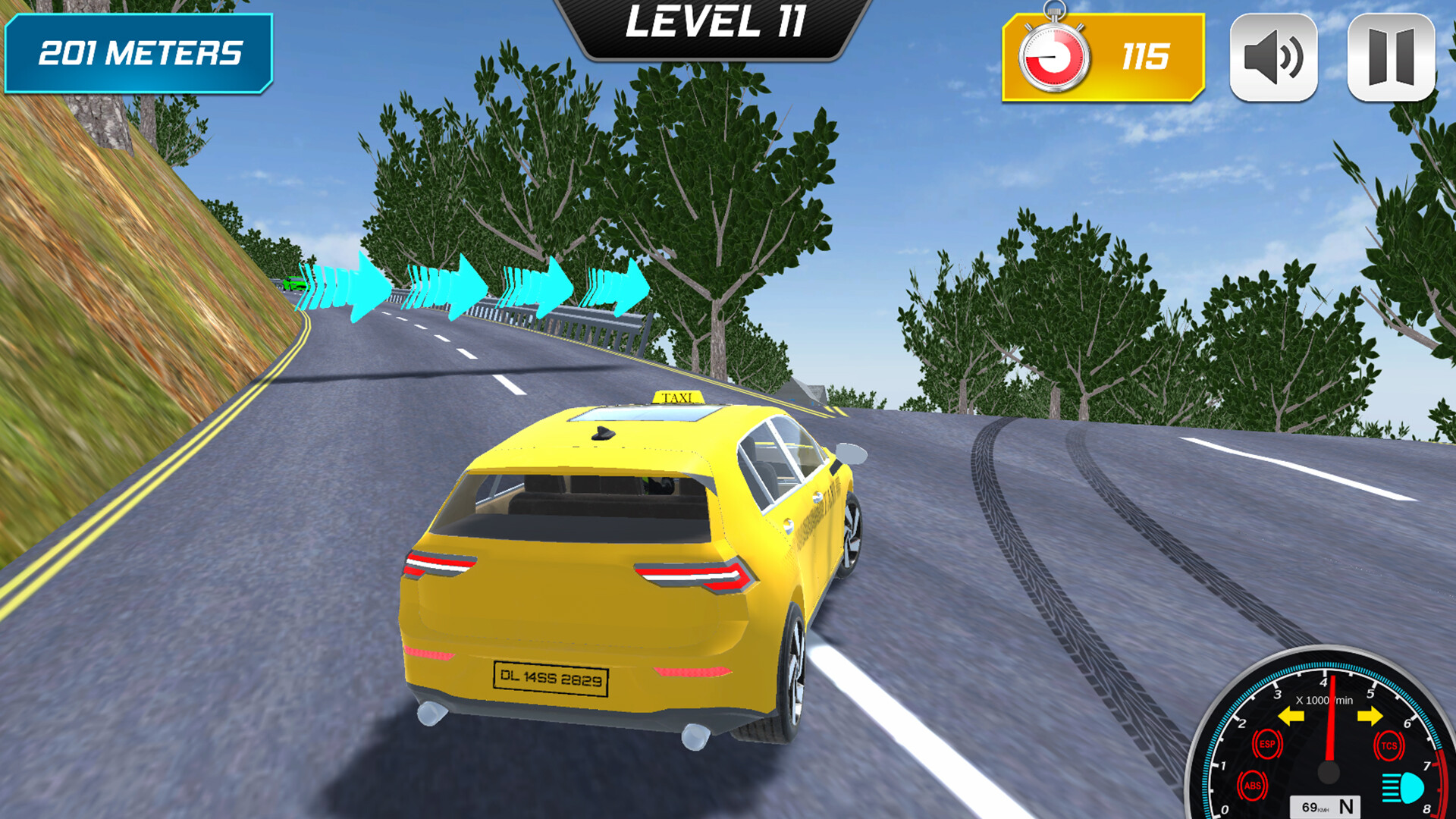 Mountain Taxi Challenge screenshot 10