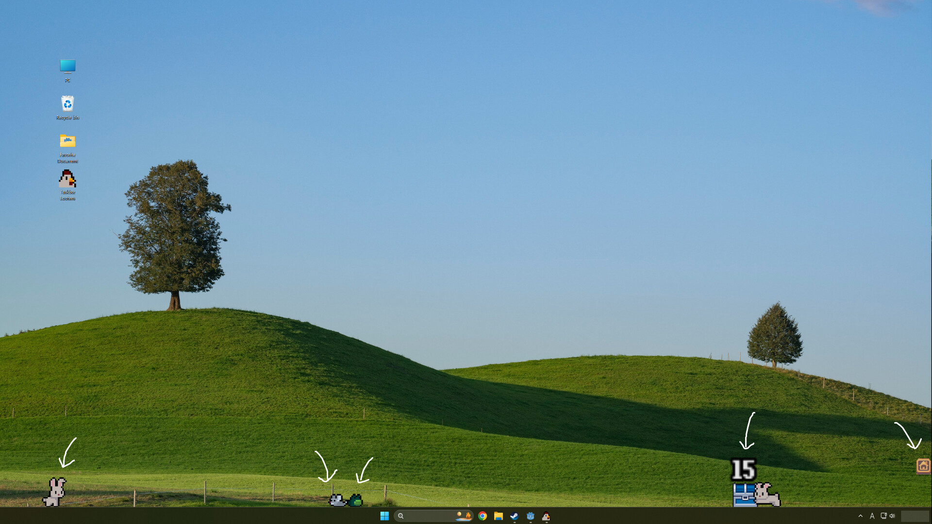 Taskbar Looters screenshot 1