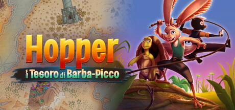 Chickenhare and the treasure of Spiking-Beard