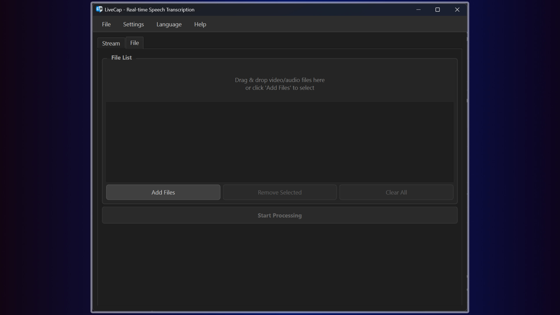 LiveCap screenshot 2
