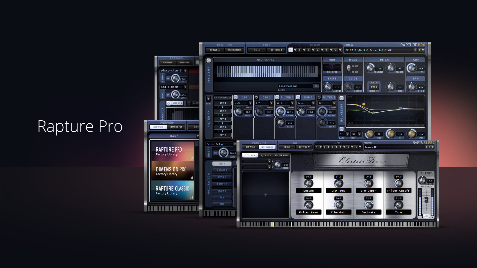 Cakewalk - Rapture Pro screenshot 1