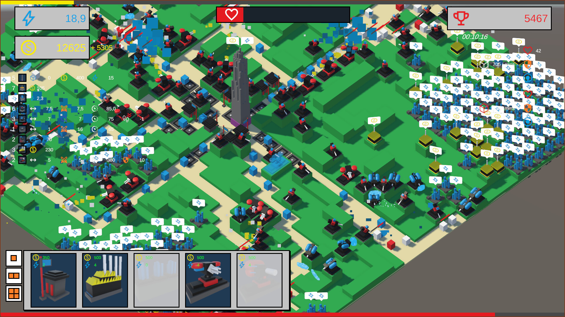 Cube Guardian : Tower Defender screenshot 2