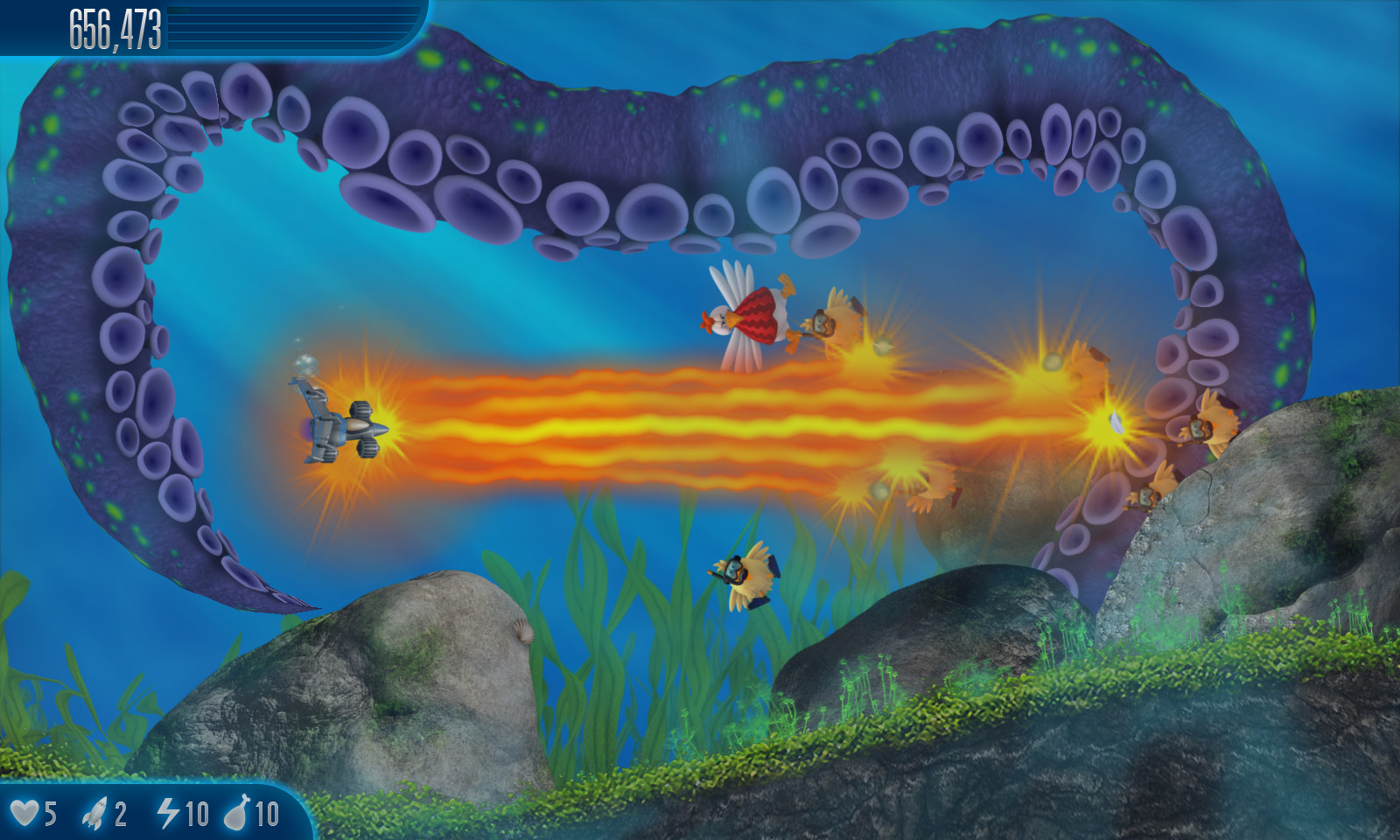 Chicken Invaders 5 screenshot 3