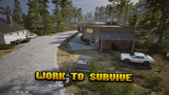 Driving Life Work to Survive GIF gameplay sinh tồn