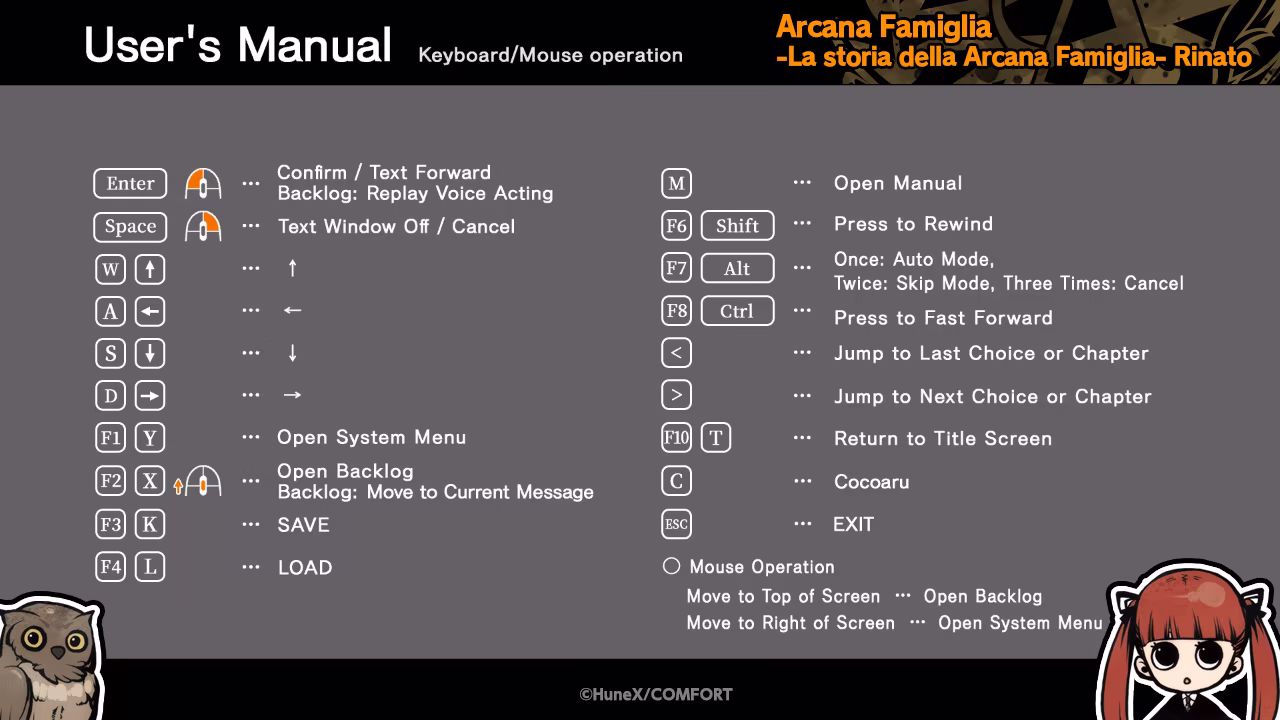 Arcana Famiglia -La storia della Arcana Famiglia- Rinato