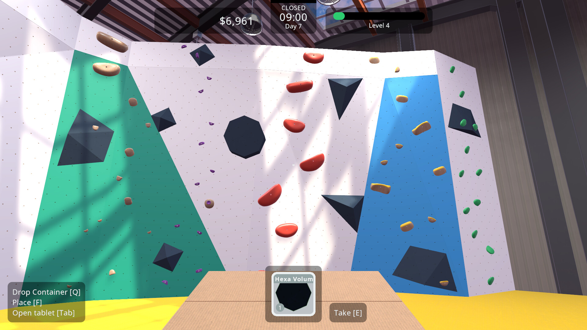 Climbing Gym Simulator screenshot 1
