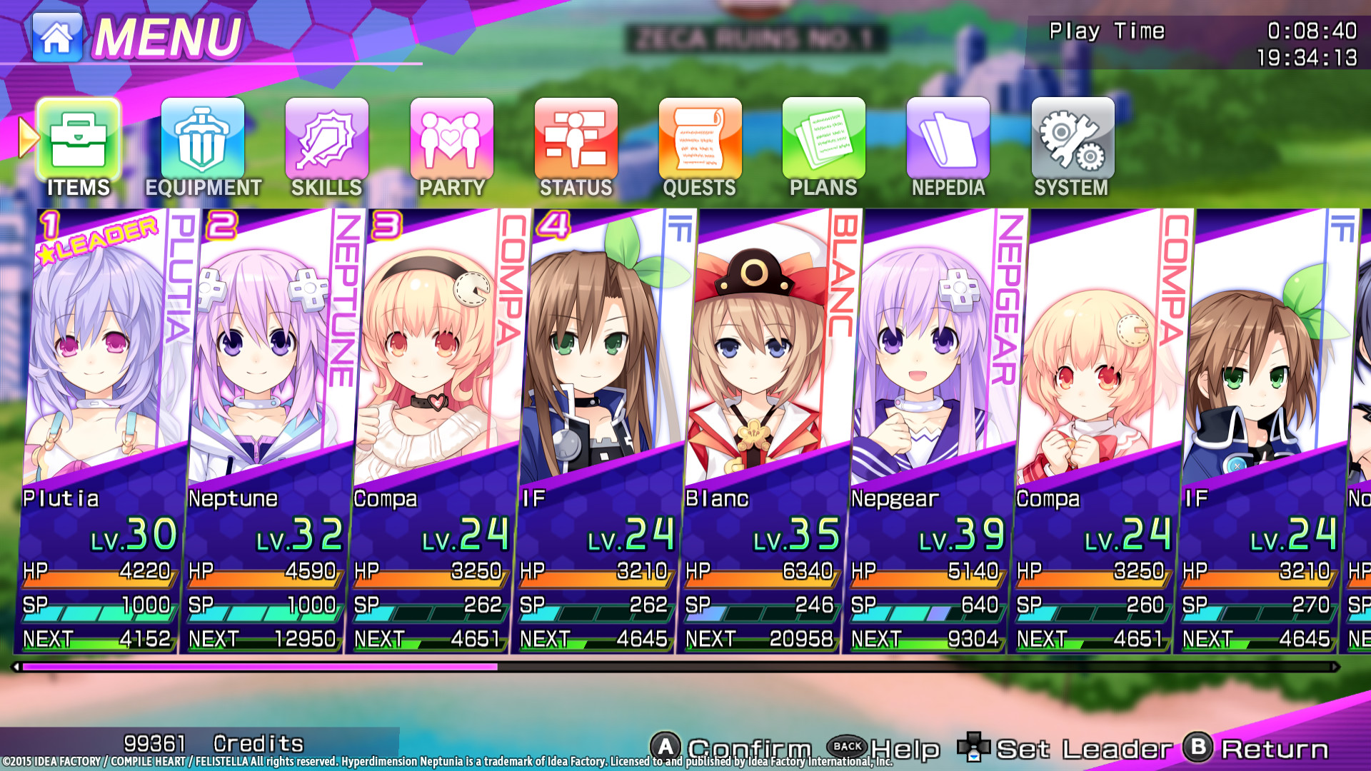 Hyperdimension Neptunia Re;Birth3 V Generation — изображение 37