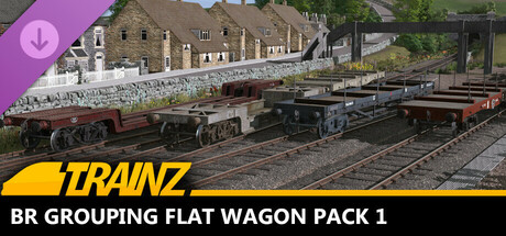 Trainz 2022 DLC - BR Grouping Flat Wagon Pack 1