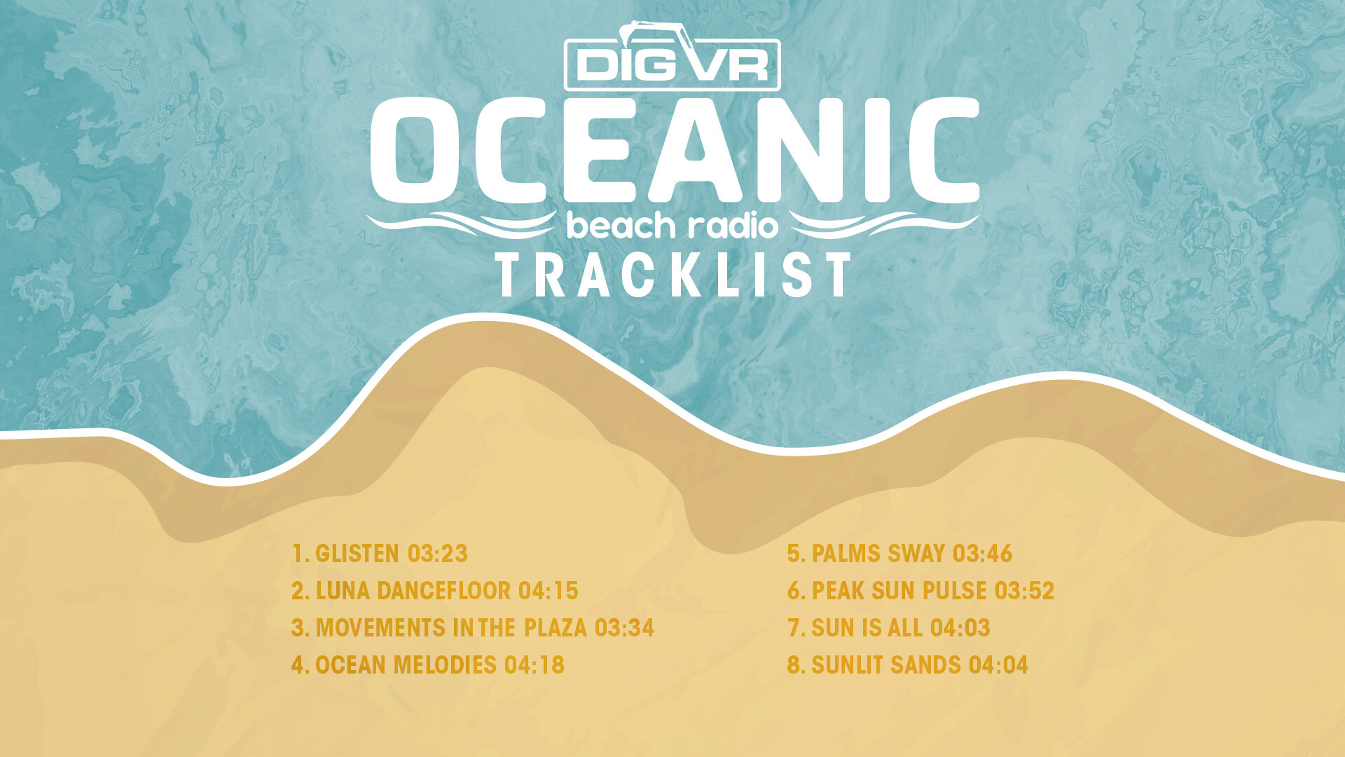 DIG VR: Oceanic Beach Radio screenshot 1