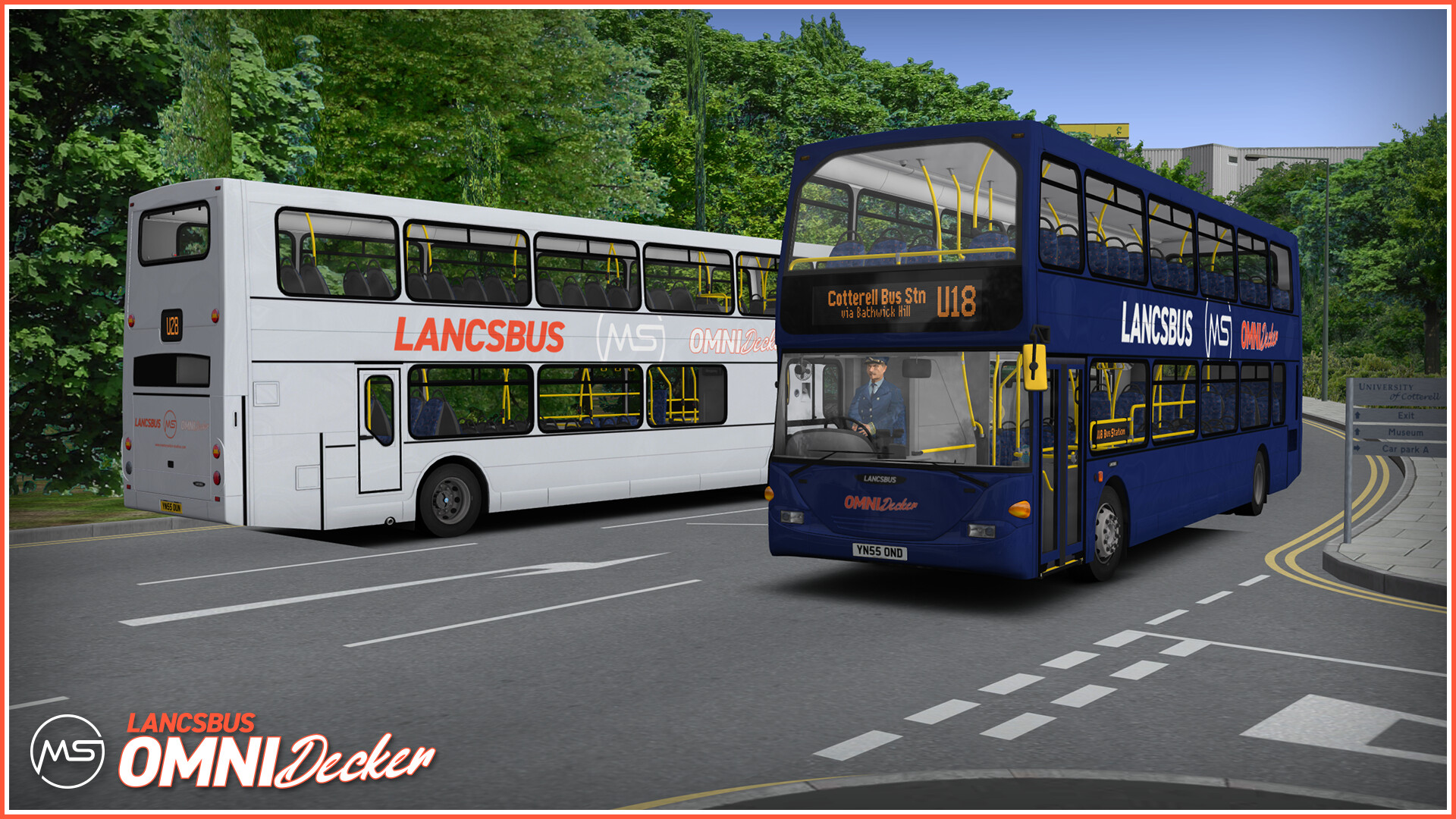 OMSI 2 Add-On Lancsbus Omnidecker screenshot 6
