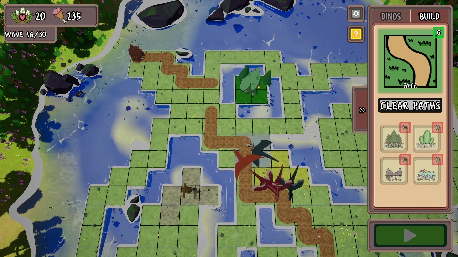 Dinos TD screenshot 2