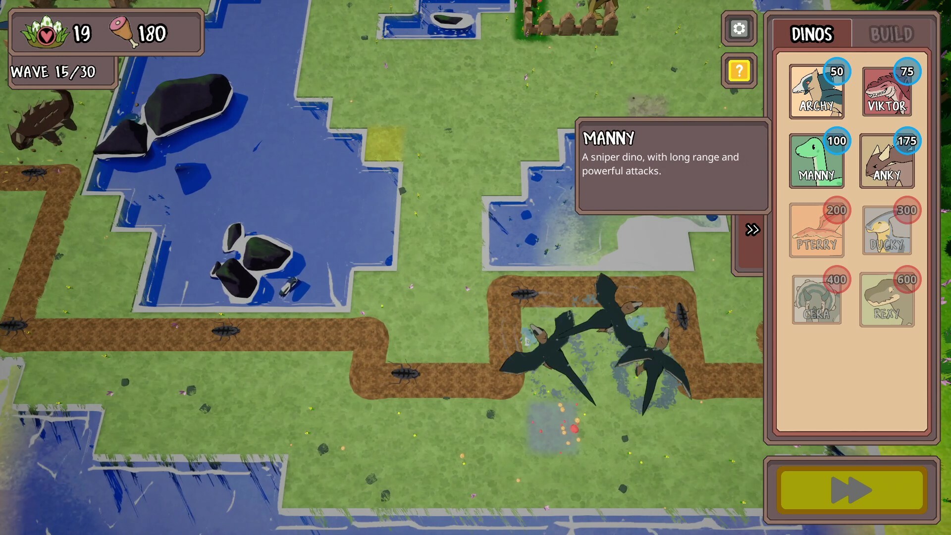 Dinos TD screenshot 8