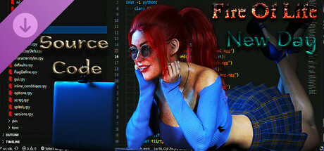 Fire of Life: New Day - Source Code: header artwork