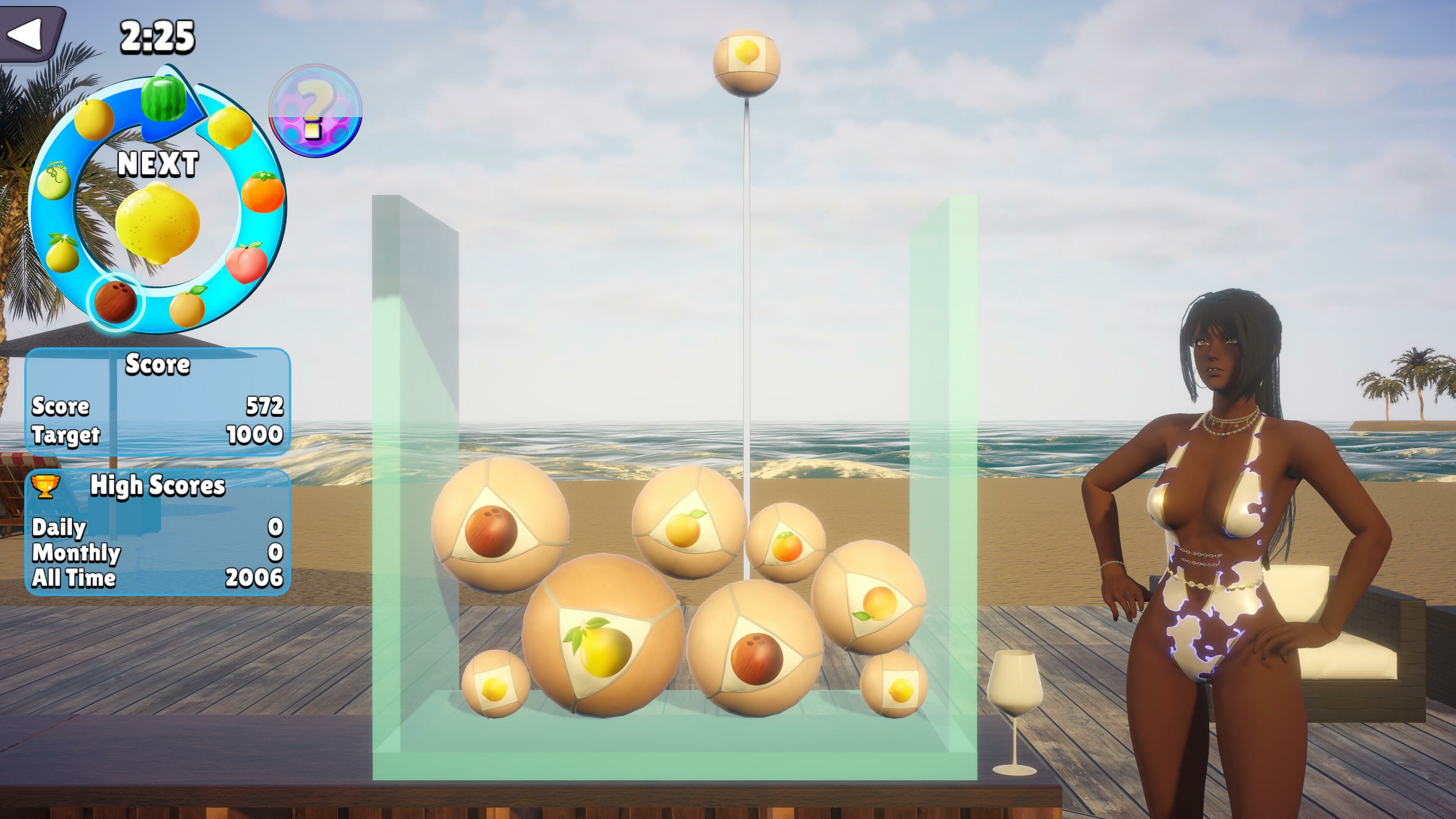 Megamelon: Suika Beach screenshot 1