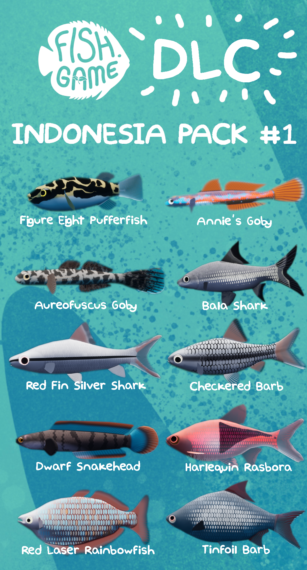 Fish Game - Indonesia Fish Pack 1