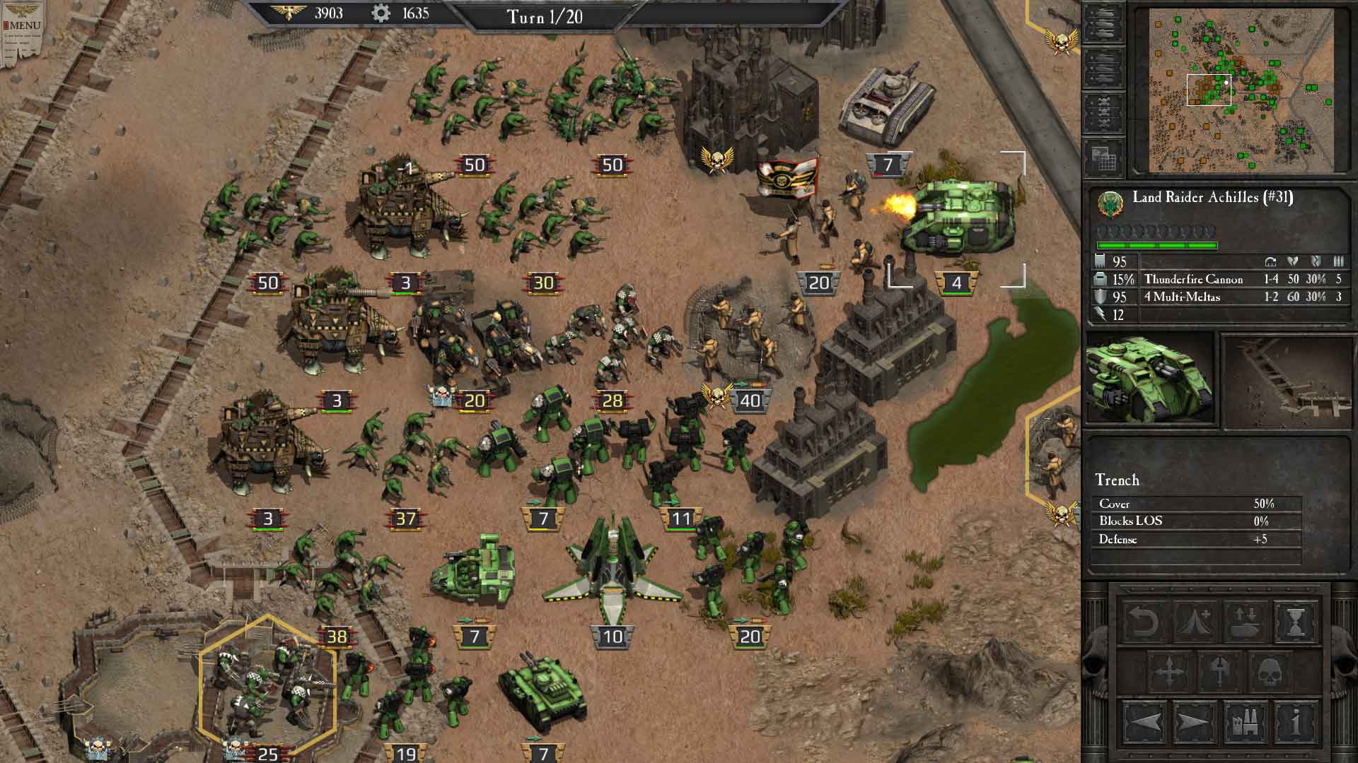 Warhammer 40,000: Armageddon - Vulkan's Wrath (Classic) screenshot 2