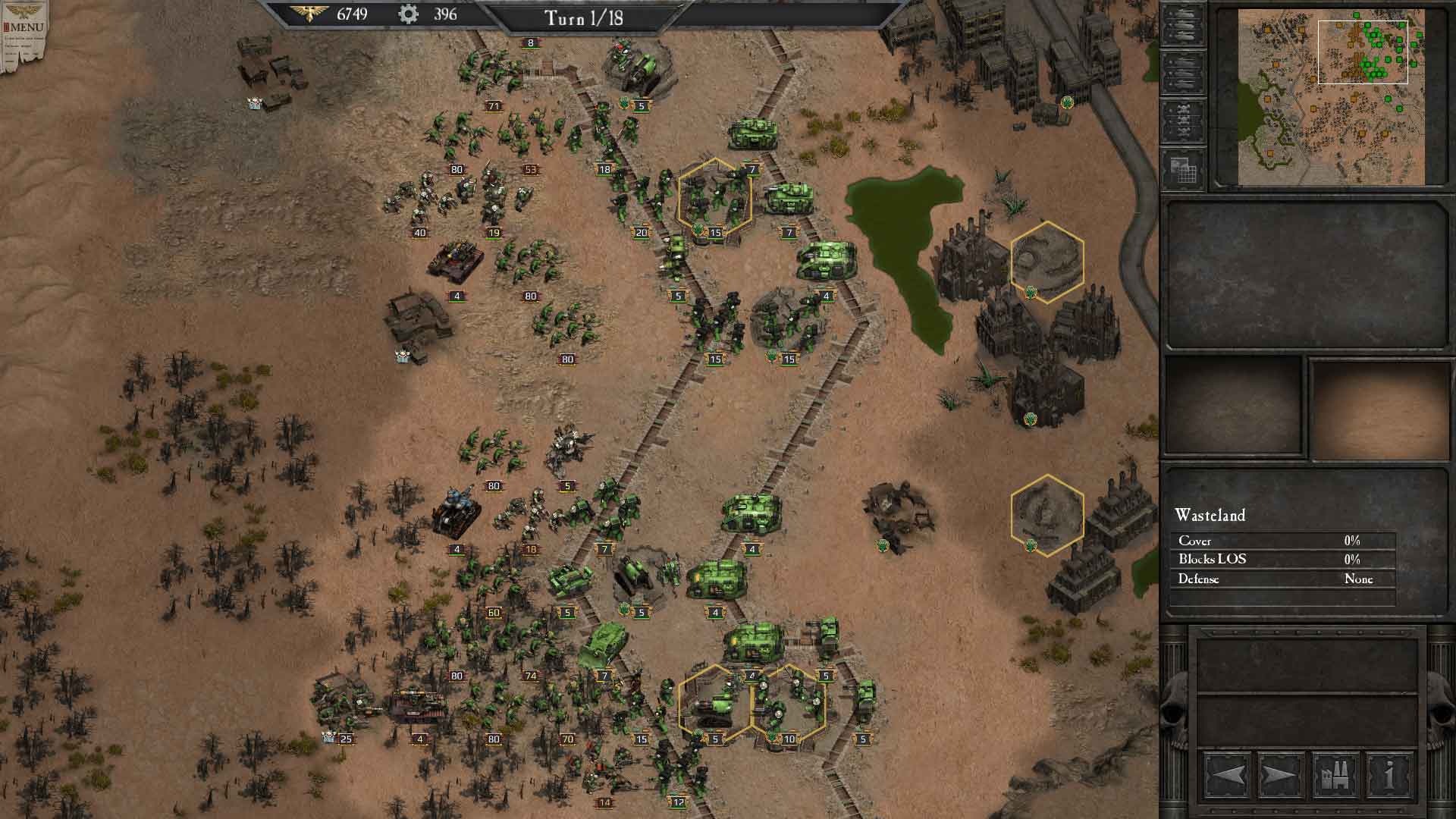 Warhammer 40,000: Armageddon - Vulkan's Wrath (Classic) screenshot 3