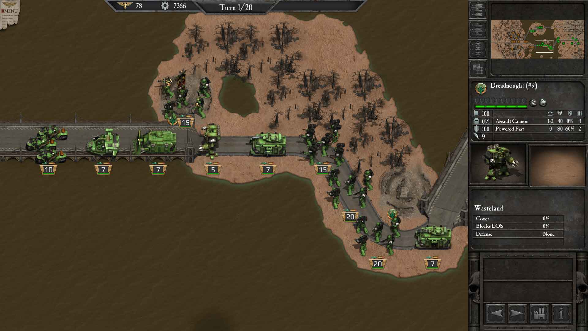 Warhammer 40,000: Armageddon - Vulkan's Wrath (Classic) screenshot 1