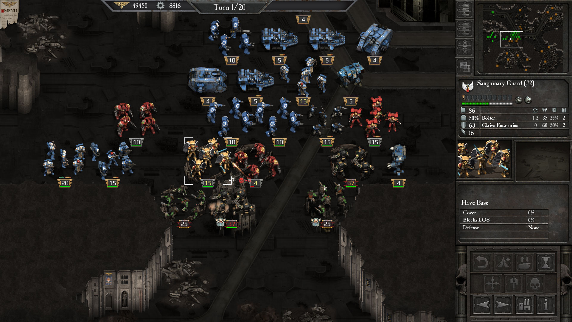Warhammer 40,000: Armageddon - Glory of Macragge (Classic) screenshot 1