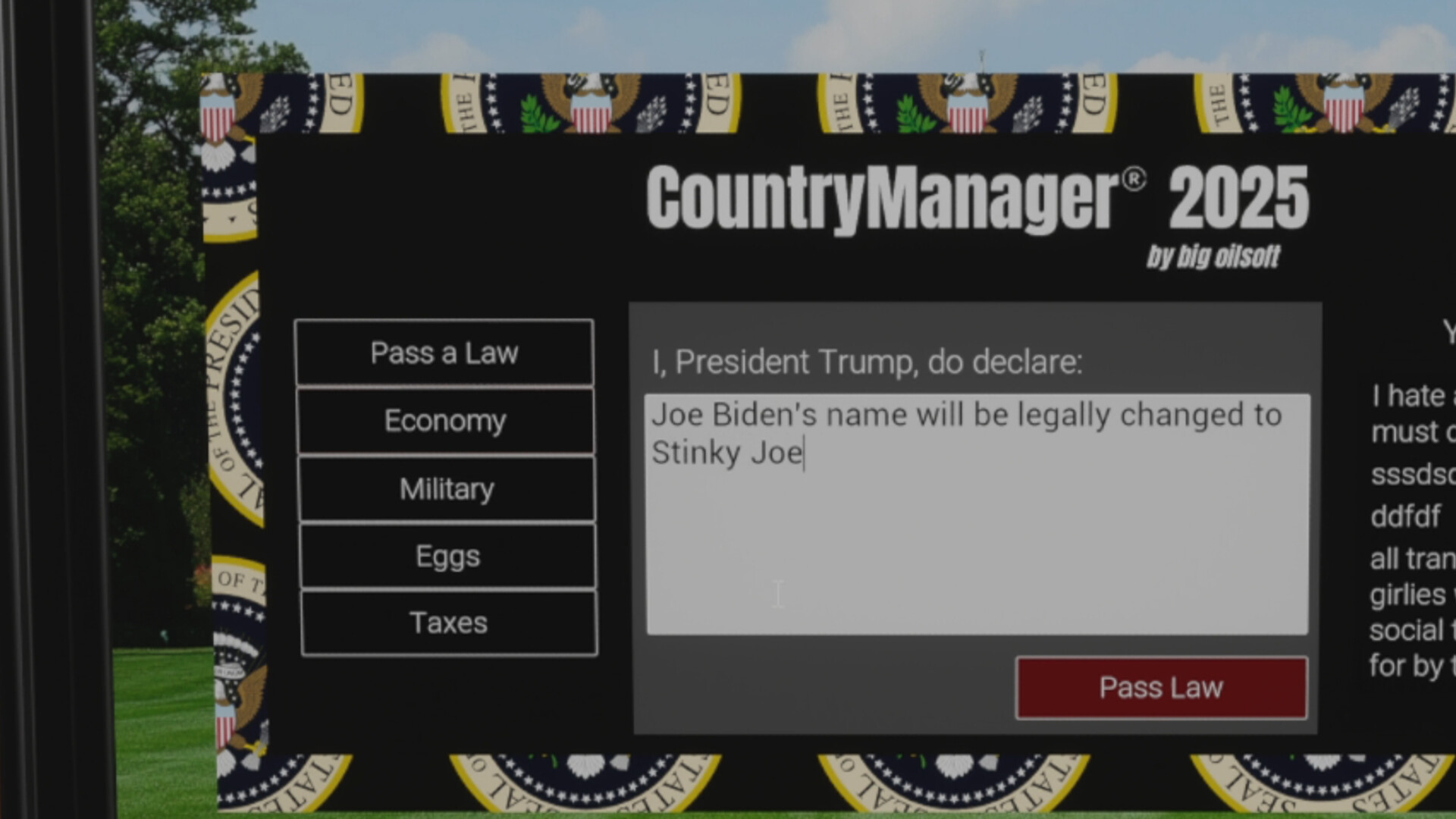 Trump Simulator 2025 screenshot 7