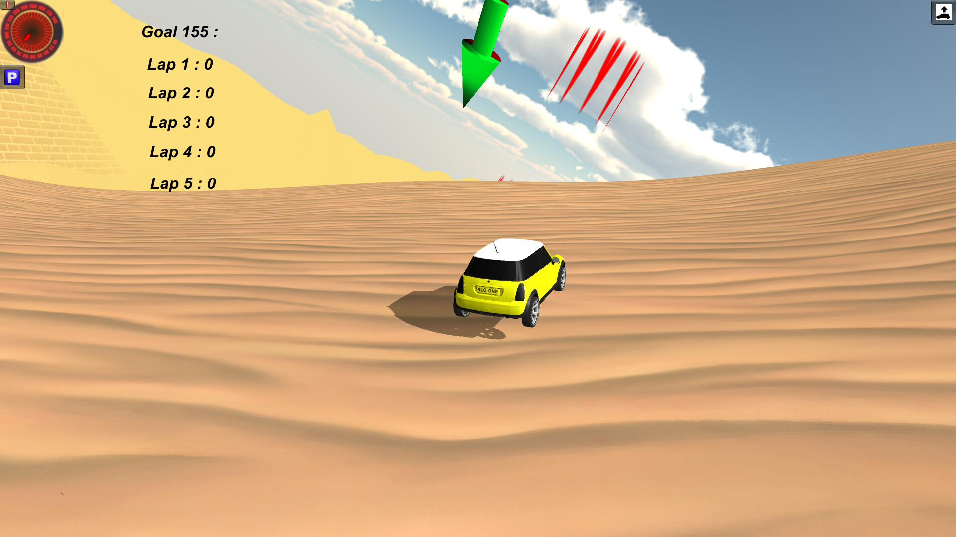 Crazy Racer  screenshot 1