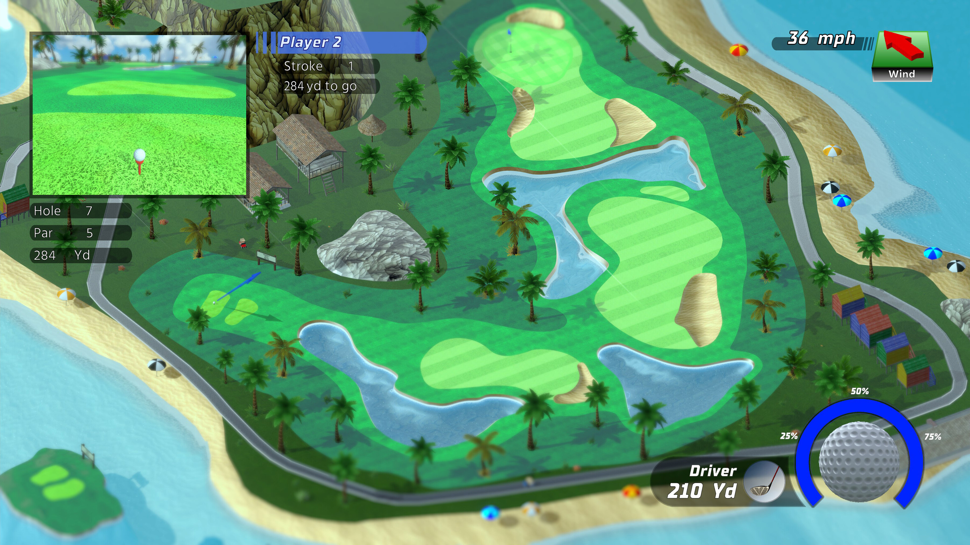 Golf Up Tropical screenshot 7