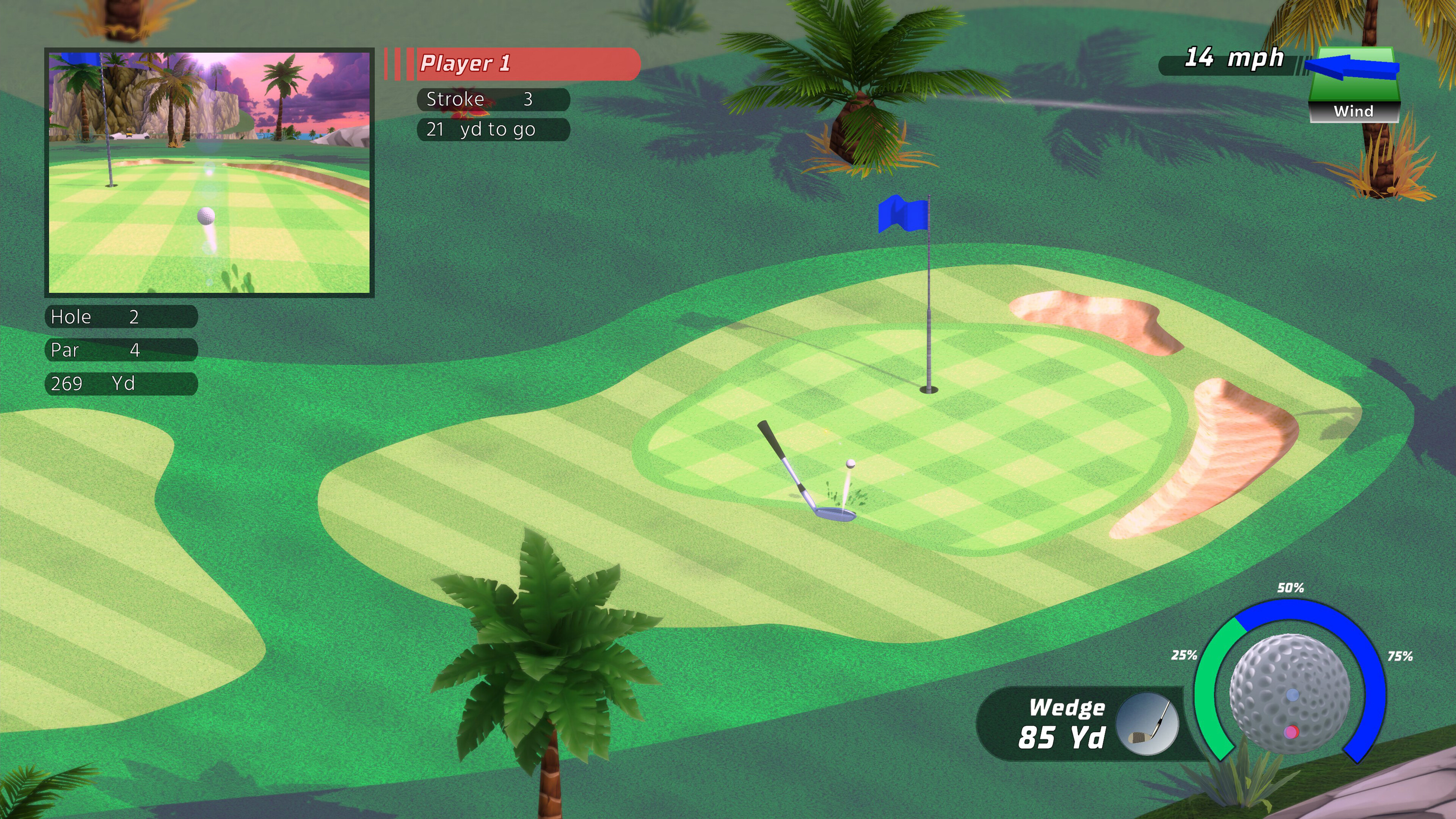 Golf Up Tropical screenshot 8
