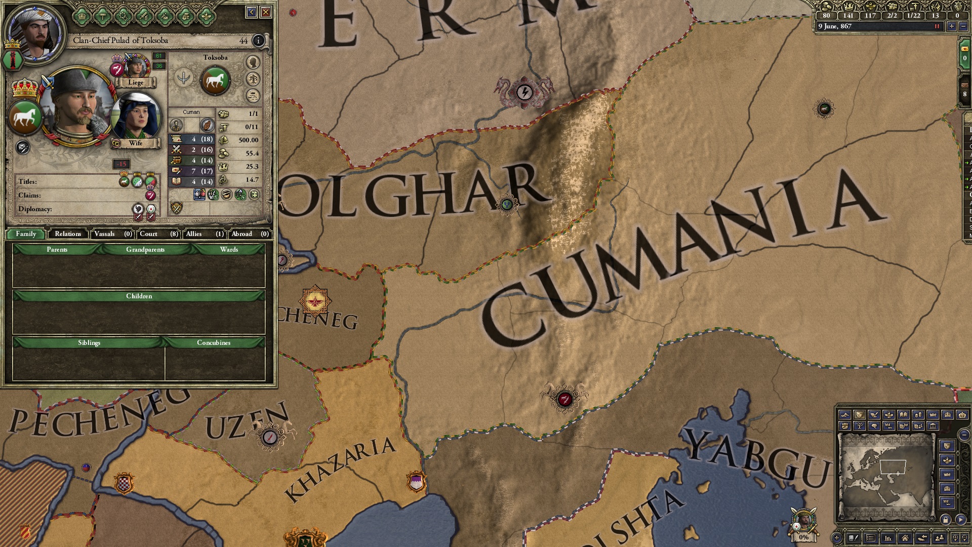 Crusader Kings II: Horse Lords  screenshot 3