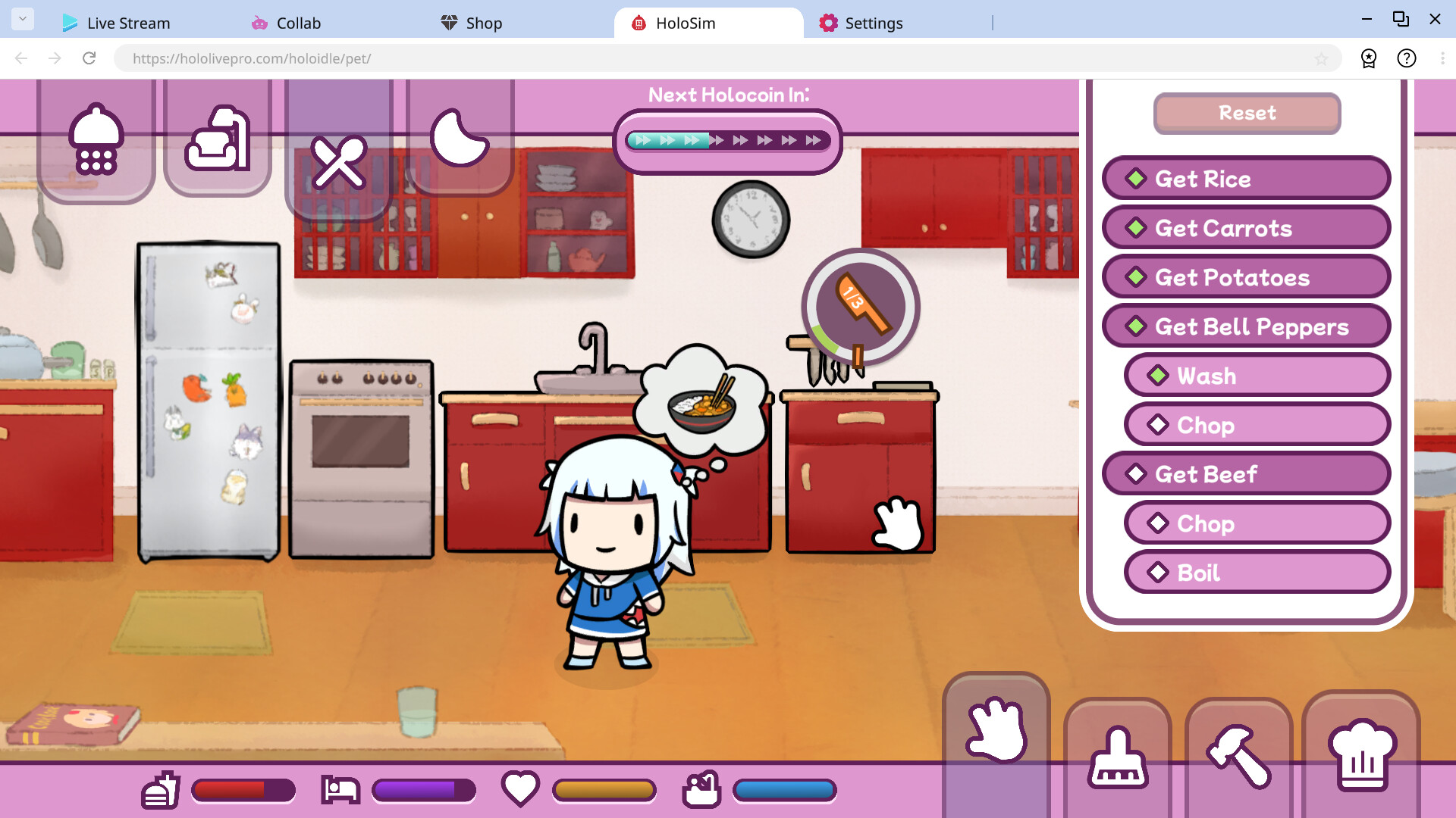 Holoidle screenshot 5