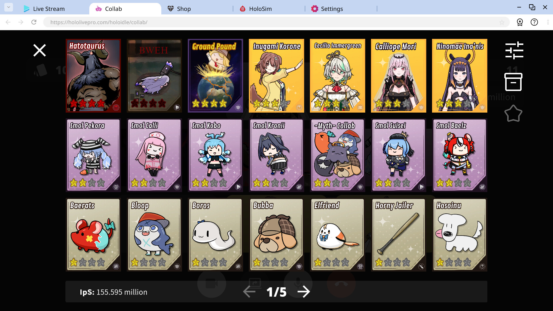 Holoidle screenshot 7