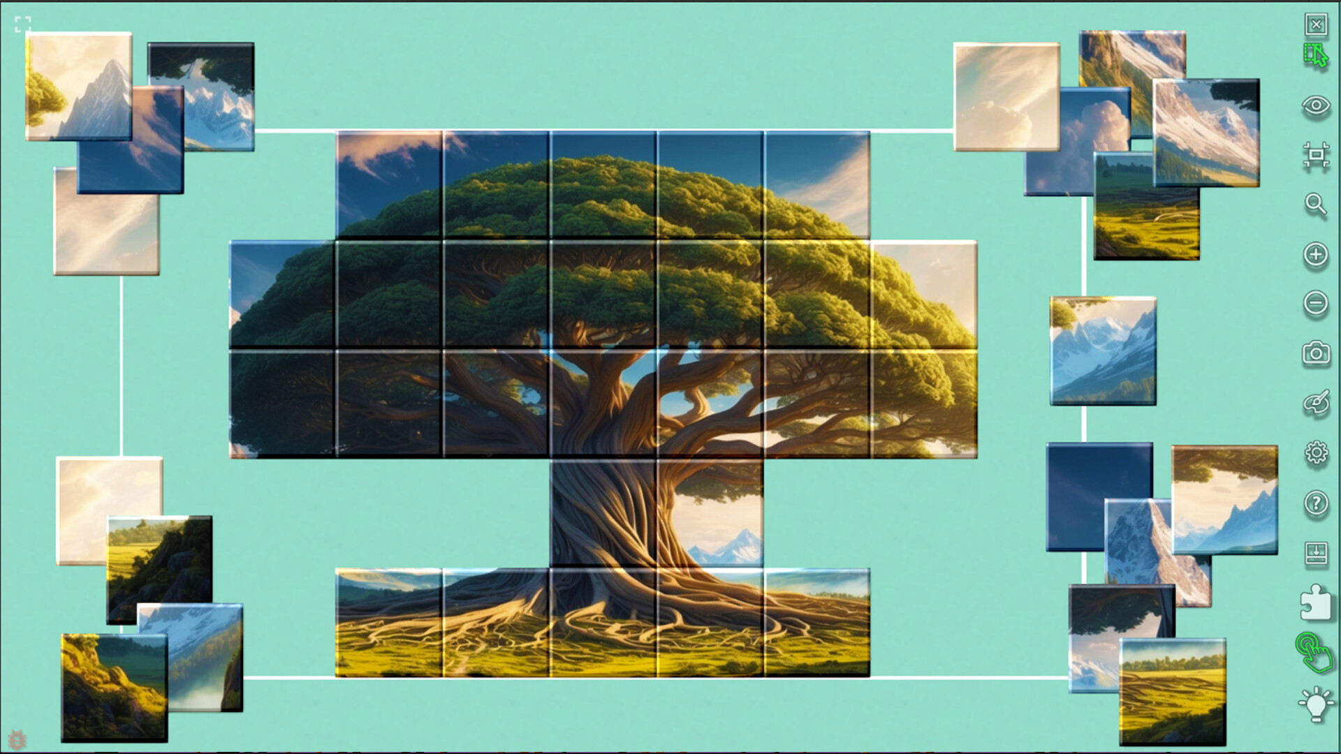 Master of Pieces © Jigsaw Puzzle DLC - Fantastic Landscape screenshot 8
