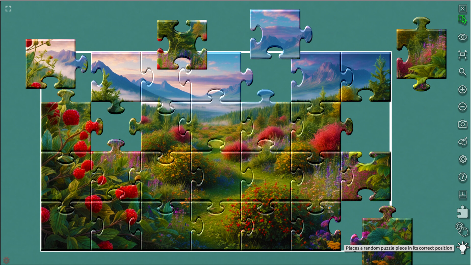 Master of Pieces © Jigsaw Puzzle DLC - Fantastic Landscape screenshot 4