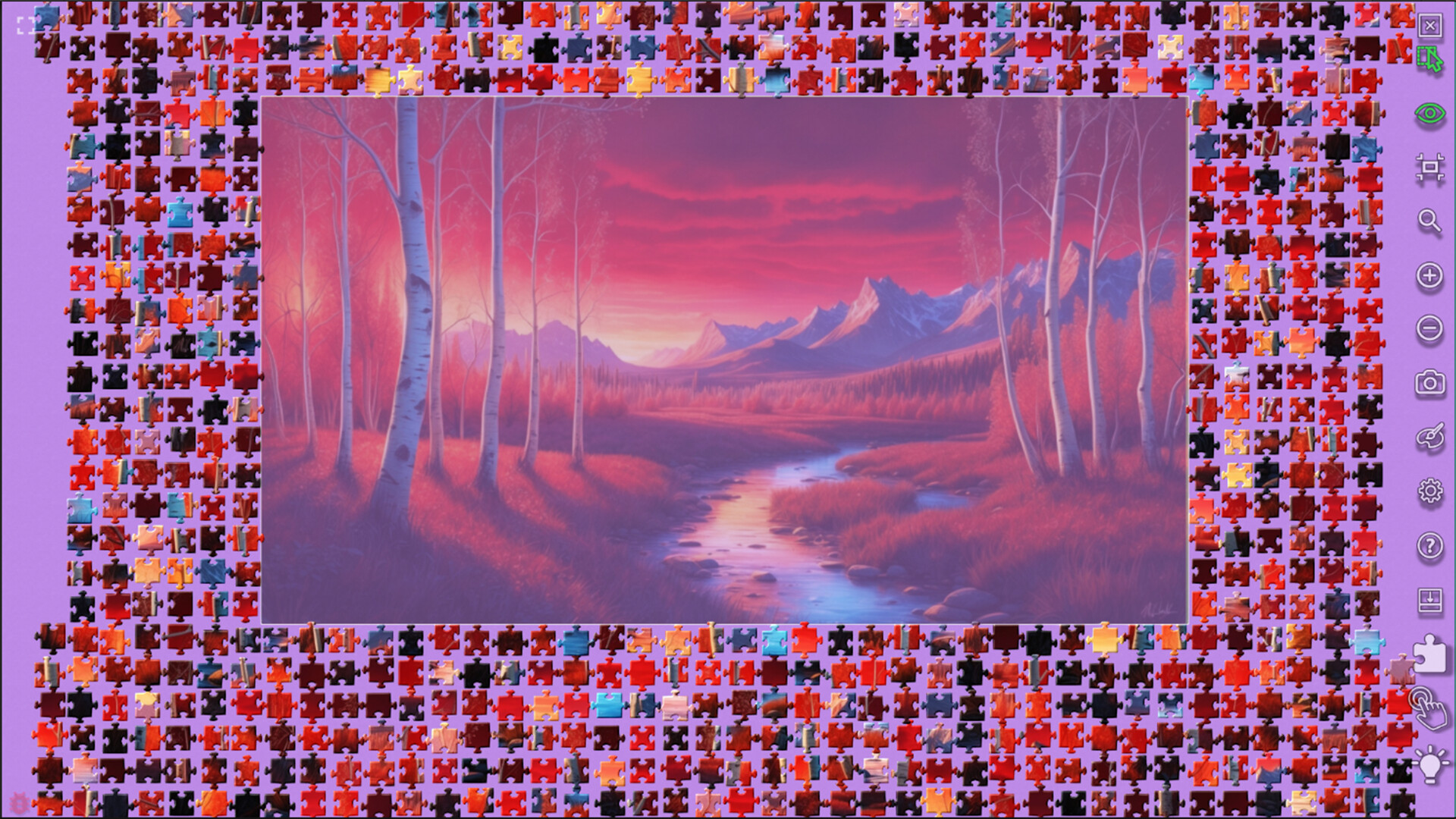 Master of Pieces © Jigsaw Puzzle DLC - Fantastic Landscape screenshot 7