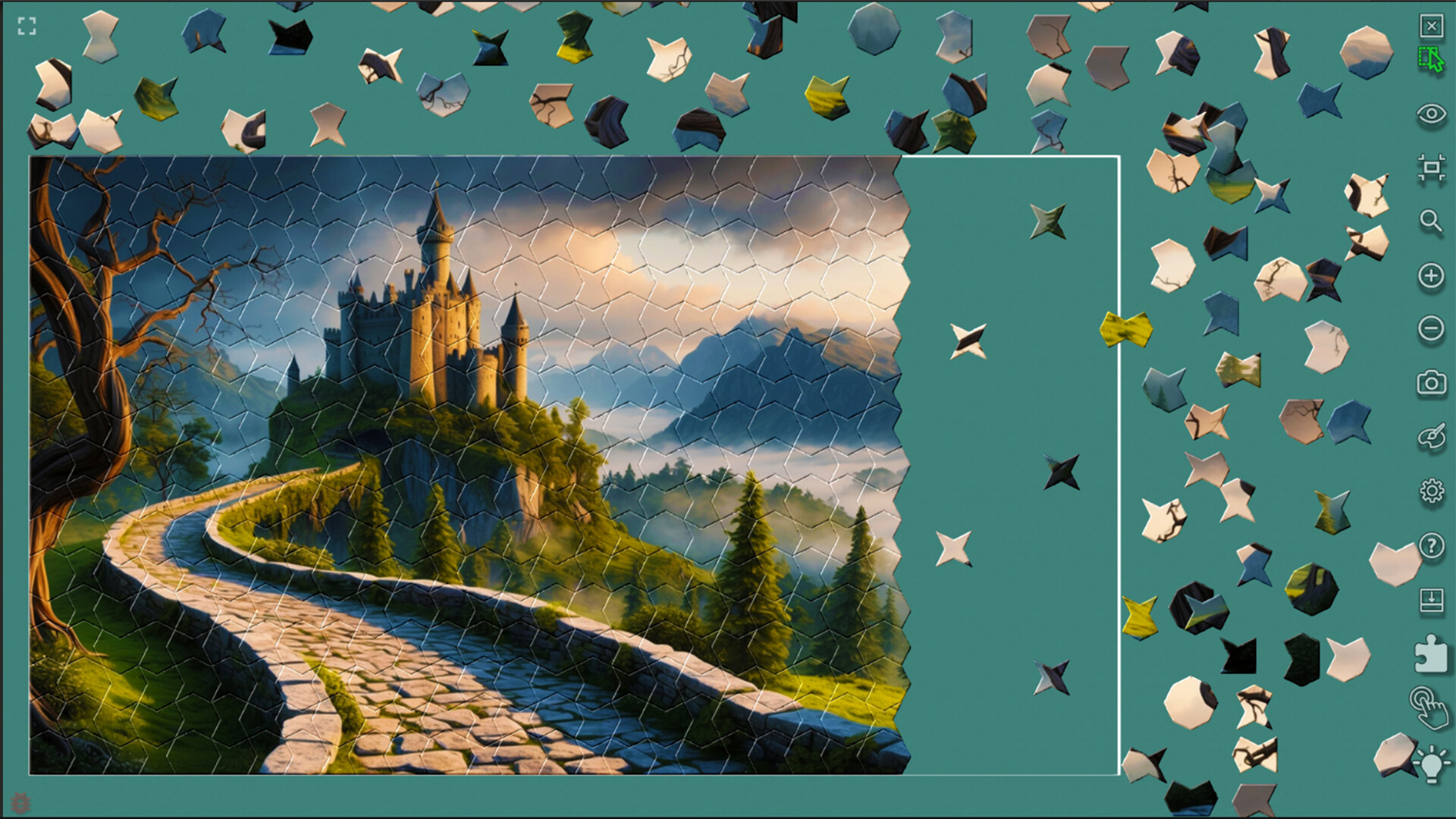 Master of Pieces © Jigsaw Puzzle DLC - Fantastic Landscape screenshot 6