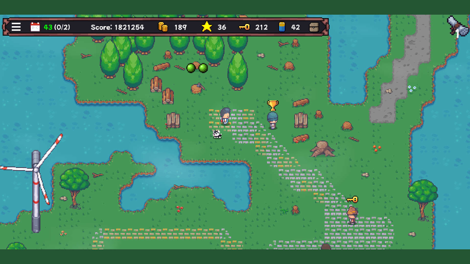 Puzzle Crossing screenshot 1