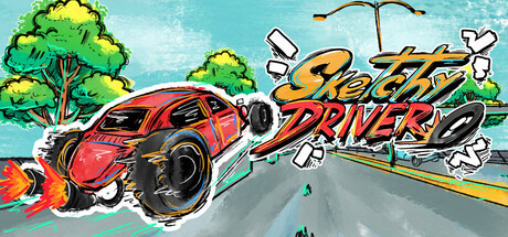 Sketchy Driver — Steam header