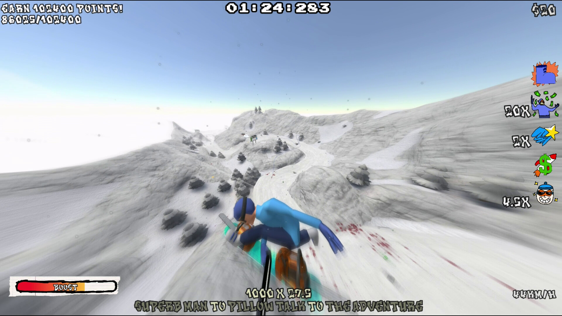 Steam：Radical Zomboarding