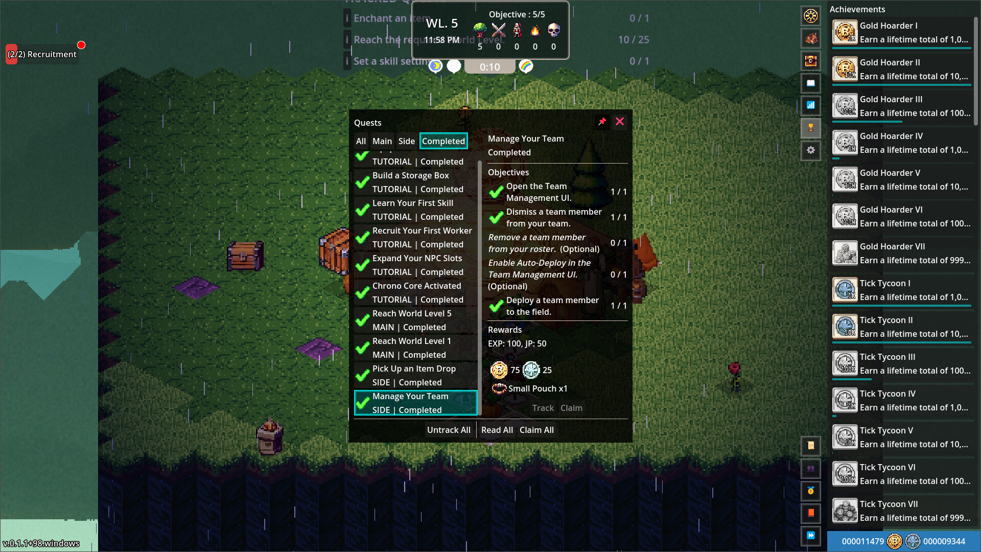 Chronominion Idler screenshot 11