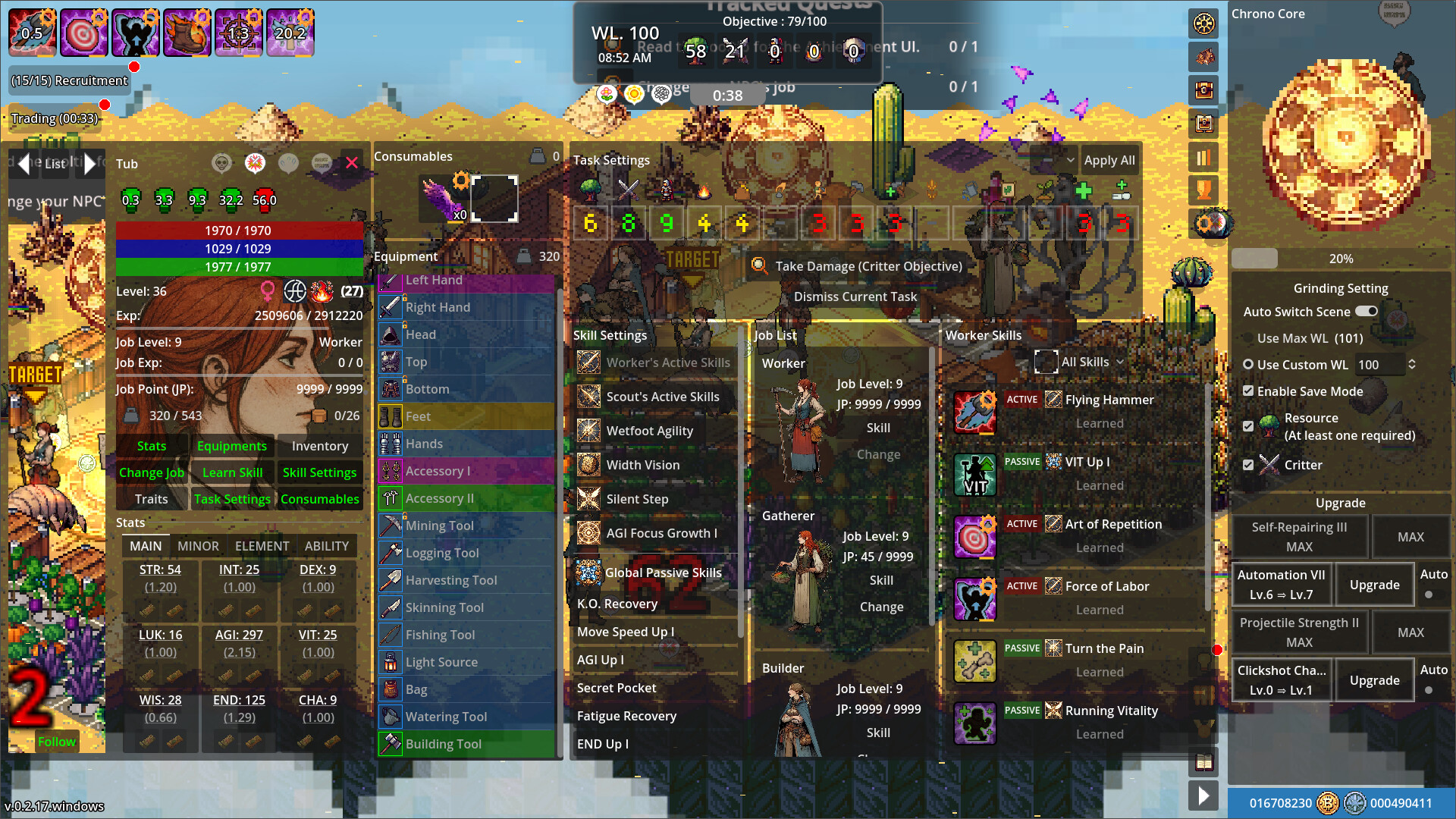 Chronominion Idler screenshot 6