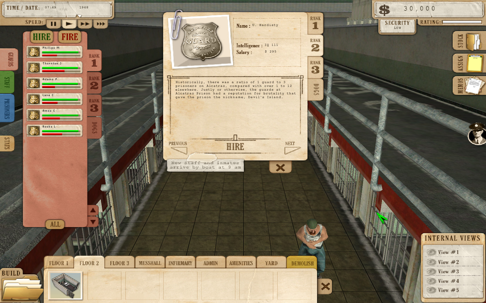 Prison Tycoon Alcatraz screenshot 4